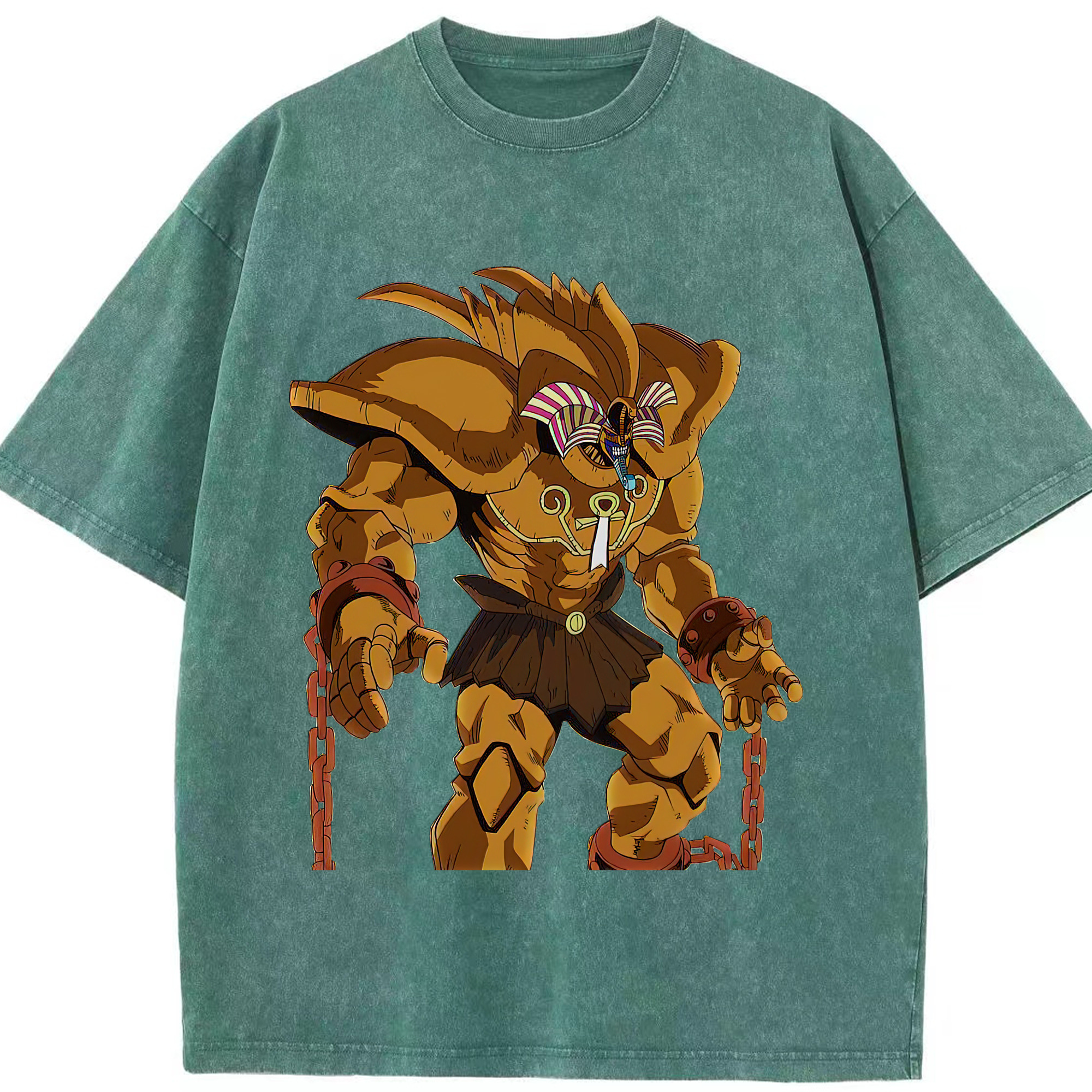 （画像用） 遊☆戯☆王 Yu-Gi-Oh! 綿100% ヴィンテージ風 半袖Tシャツ（フロントプリント）